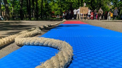У Миколаєві родини учасників АТО та ВПО долали інтерактивний квест