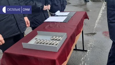 У Сумах 75 курсантів склали Присягу працівника поліції У Сумах 75 курсантів склали Присягу працівника поліції