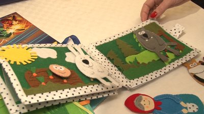 Книги та іграшки з фетру робить закарпатка з Берегова Дарина Золотарьова