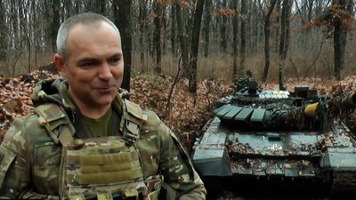 Захищає Україну на танку. Історія військового з Рівненщини, який тримає рубежі на Донеччині