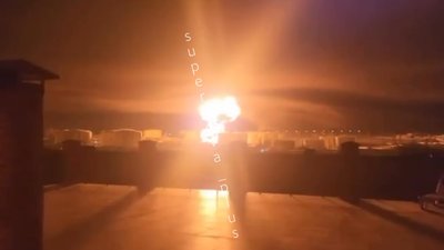 У Криму вночі 23 листопада лунали вибухи в районі аеродрому Саки і нафтобази у Феодосії