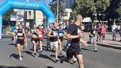 У Черкасах відбувся патріотичний забіг