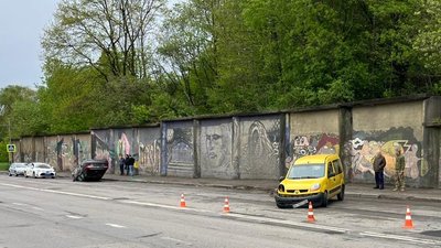 ДТП на вулиці Винниця у Львові ДТП на вулиці Винниця у Львові