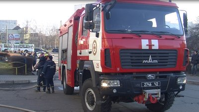 Лучанка, яку врятували з палаючої квартири, госпіталізована Лучанка, яку врятували з палаючої квартири, госпіталізована
