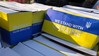 Бійці Нацгвардії роздали гуманітарну допомогу жителям однієї з громад на Миколаївщині