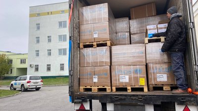 На Полтавщину надіслали 17 вантажівок допомоги від ООН: що саме