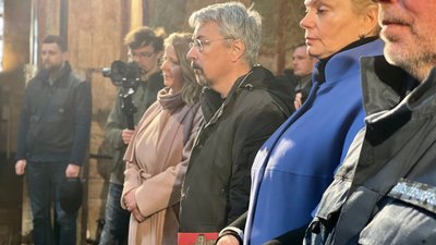 Копію меча гетьмана Сагайдачного освятили у Софії Київській
