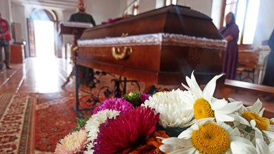 Прощання у Свято-Георгієвському храмі