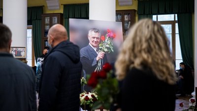 У Києві прощаються з ексмером Омельченком У Києві прощаються з ексмером Омельченком