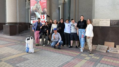 Люди, які ходили на акції на підтримку Михайла Федорова зібралися востаннє у Рівному