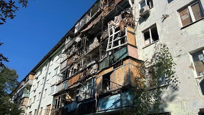обстріл, війна, Нікополь
