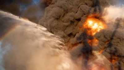 Пожежа, обстріл, атака, вторгнення РФ в Україну, обстріл Одещини 5 жовтня 2026 року