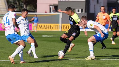 "Полісся" виграло у "Динамо" із рахунком 3:2 "Полісся" виграло у "Динамо" із рахунком 3:2
