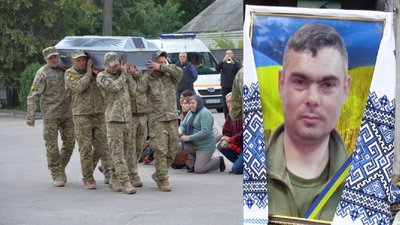 "Мав бронь, але пішов добровільно". У Кропивницькому попрощалися з бійцем Сергієм Ткачем