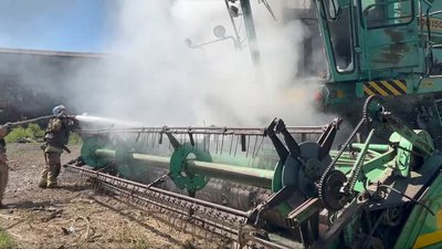 На Донеччині за добу виникли 11 пожеж, 5 — через обстріли На Донеччині за добу виникли 11 пожеж, 5 — через обстріли