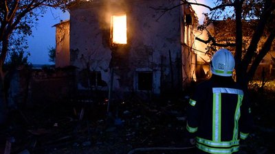 На Миколаївщині сталося чотири пожежі внаслідок обстрілів На Миколаївщині сталося чотири пожежі внаслідок обстрілів