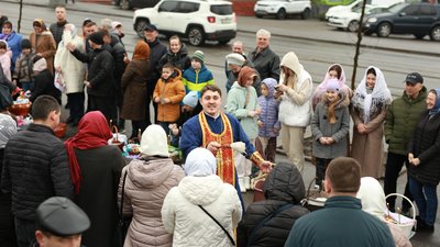 Пасхи, крашанки, писанки та молитва за Україну: як проходить Великдень у Вінниці Пасхи, крашанки, писанки та молитва за Україну: як проходить Великдень у Вінниці