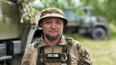 Військовослужбовець Юрій із позивним "Котік"