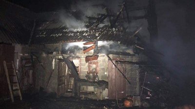 У селі на Львівщині згорів житловий будинок