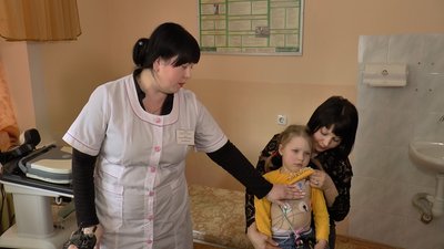 Нове обладнання на пацієнтці лікарні Нове обладнання на пацієнтці лікарні
