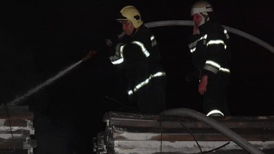 В Одеському порту сталася пожежа В Одеському порту сталася пожежа