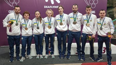 Україна здобула 12 медалей за восьмий день Дефлімпіади. Усього у збірної – 89 нагород та лідерство у медальному заліку