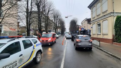 аварія у Луцьку, аварія на вулиці Шопена у Луцьку