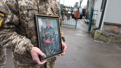 Микола Козоріз, похорон, ЗСУ, 27 грудня, Тернопіль