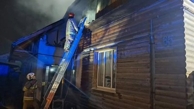 Пожежа, ДСНС, будинок, Франківськ