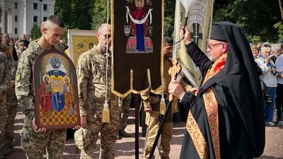 105 бригада, Зарваниця, паломництво військових
