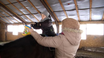 У Житомирі практикують іпотерапію, як метод лікування та реабілітації дітей з інвалідністю У Житомирі практикують іпотерапію, як метод лікування та реабілітації дітей з інвалідністю