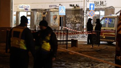 Місце теракту в Львові