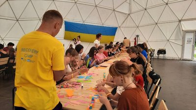 У Львові діє табір для сімей з прифронтових та окупованих територій У Львові діє табір для сімей з прифронтових та окупованих територій