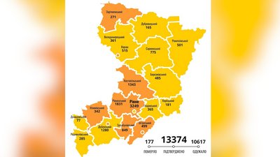 За добу на Рівненщині виявили 126 нових хворих на COVID, є ще дві смерті За добу на Рівненщині виявили 126 нових хворих на COVID, є ще дві смерті