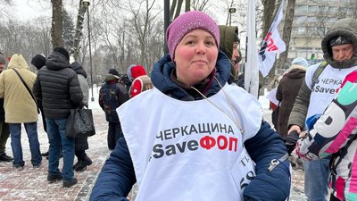 "SaveФОП" день другий. Через мітинг підприємців Раду взяли під посилену охорону "SaveФОП" день другий. Через мітинг підприємців Раду взяли під посилену охорону