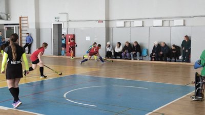 Юні хокеїстки стартували у чемпіонаті України Юні хокеїстки стартували у чемпіонаті України
