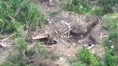 НГУ знищили 120 мм російський міномет на Запорізькому напрямку 