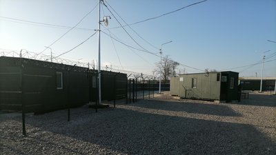 На Херсонщині спорудили сучасне модульне військове містечко На Херсонщині спорудили сучасне модульне військове містечко