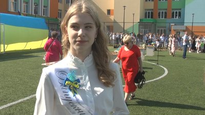 Катерина Бандирська отримала золоту медаль, про яку мріяла з дитинства. Катерина Бандирська отримала золоту медаль, про яку мріяла з дитинства.