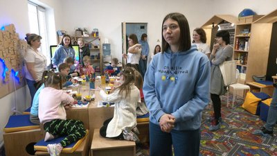 У Луцьку за кошти ЮНІСЕФ відкрили перший в Україні простір "СпівДія заради дітей" У Луцьку за кошти ЮНІСЕФ відкрили перший в Україні простір "СпівДія заради дітей"