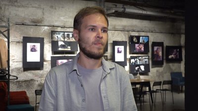 Артем Сукач, режисер фільму, переселенець Артем Сукач, режисер фільму, переселенець
