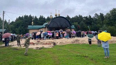 Всеукраїнська проща для родин загиблих військових Всеукраїнська проща для родин загиблих військових