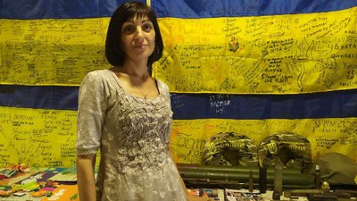 Атрибутику волонтерського посту розмістили в Миколаївському центрі підтримки ВПО та ветеранів АТО Атрибутику волонтерського посту розмістили в Миколаївському центрі підтримки ВПО та ветеранів АТО