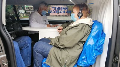 Щегловська "Кабінет на колесах": у Вінниці безкоштовно перевіряють слух Щегловська "Кабінет на колесах": у Вінниці безкоштовно перевіряють слух