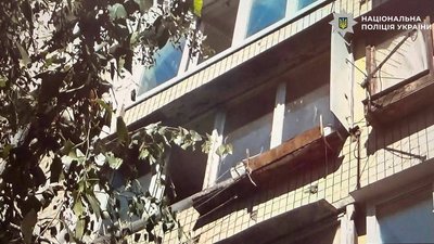Будинок на Вигоградарі у Києві, з четвертого поверху якого викинули собаку