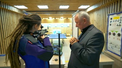 Вінничанка готується до Чемпіонату з кульової стрільби Вінничанка готується до Чемпіонату з кульової стрільби