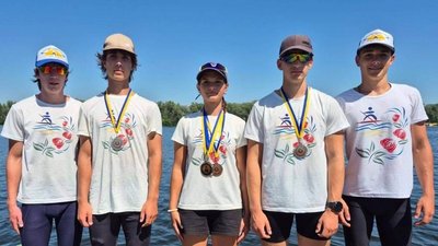 Веслувальники, Дніпро, чемпіонат України