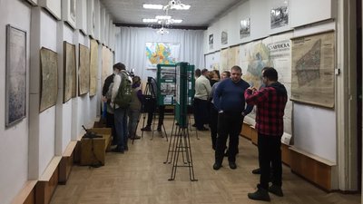 "Найстаріша карта у нас 1877 рік": у Слов’янську відкрили виставку мап та схем "Найстаріша карта у нас 1877 рік": у Слов’янську відкрили виставку мап та схем