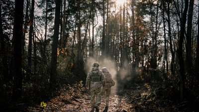 Бійці 104 бригади тероборони ЗСУ "Горинь"