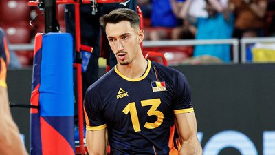 Александру Раца, MVP матчу Румунії проти України у 1/8 фіналу Євро-2026 з волейболу